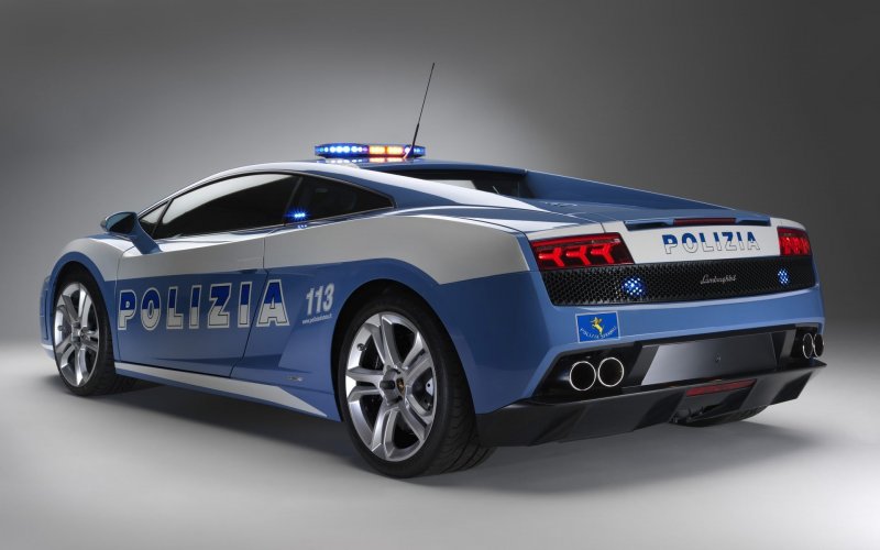 Lamborghini Gallardo полиция