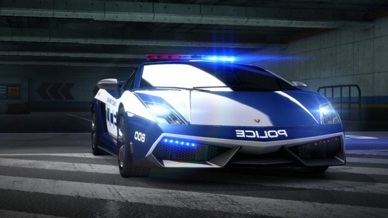 Police car Ламборджини