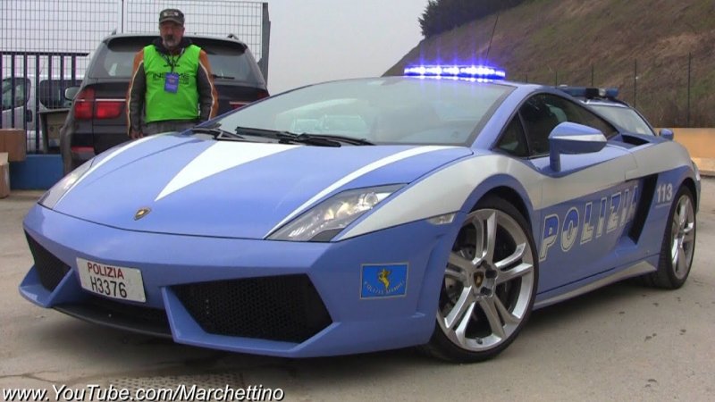 Lamborghini Gallardo lp560-4 для полиции
