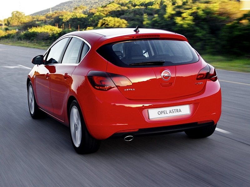 Opel Astra j (2009—2012)