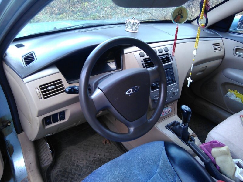 Chery fora 2008 салон