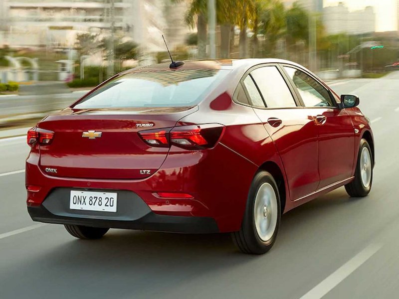 Chevrolet Onix 2021 багажник