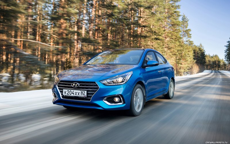 Машина "Hyundai Solaris"
