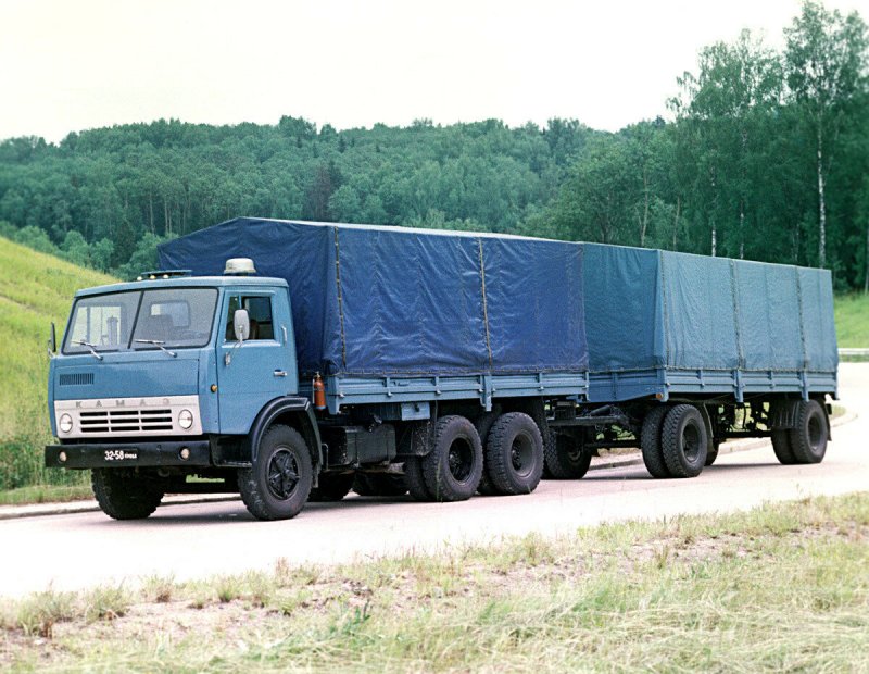 КАМАЗ 5320 автопоезд