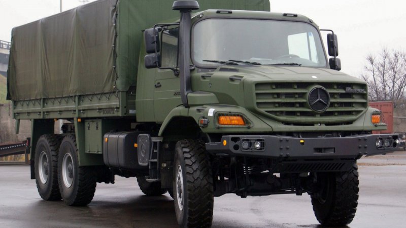 Mercedes-Benz Zetros военный грузовик
