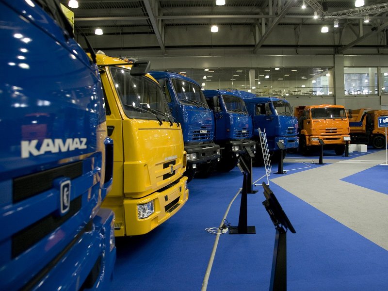 Новый грузовик «КАМАЗ компас»