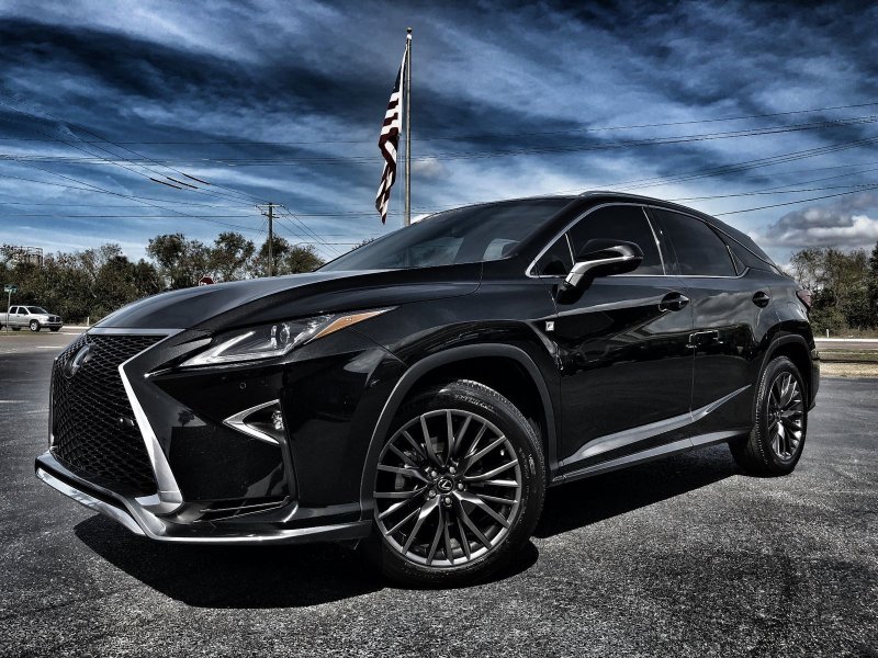 Lexus rx300 2018 черный