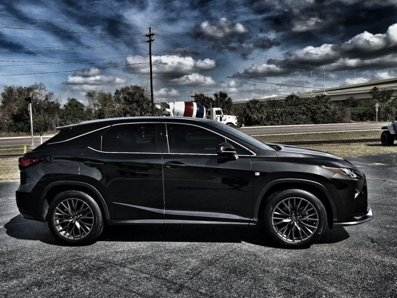 Lexus rx350 III черный