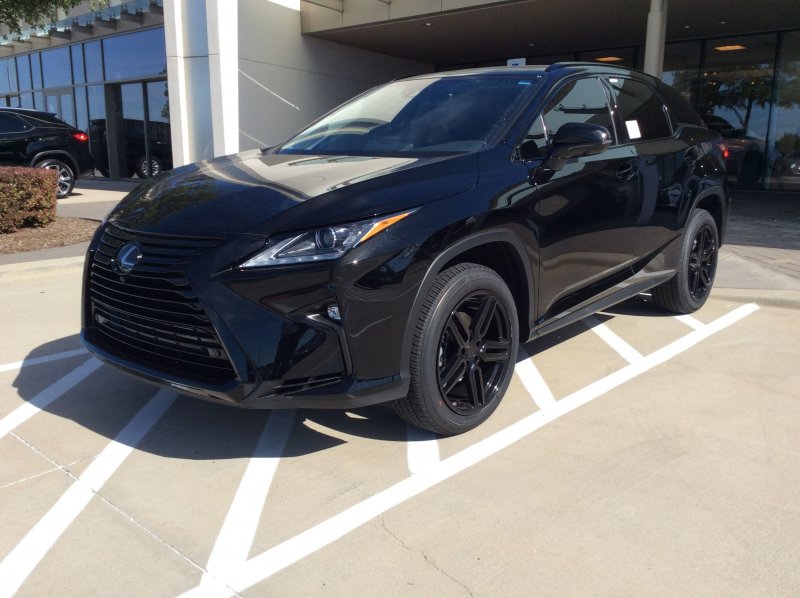 Lexus rx350 2019 черный