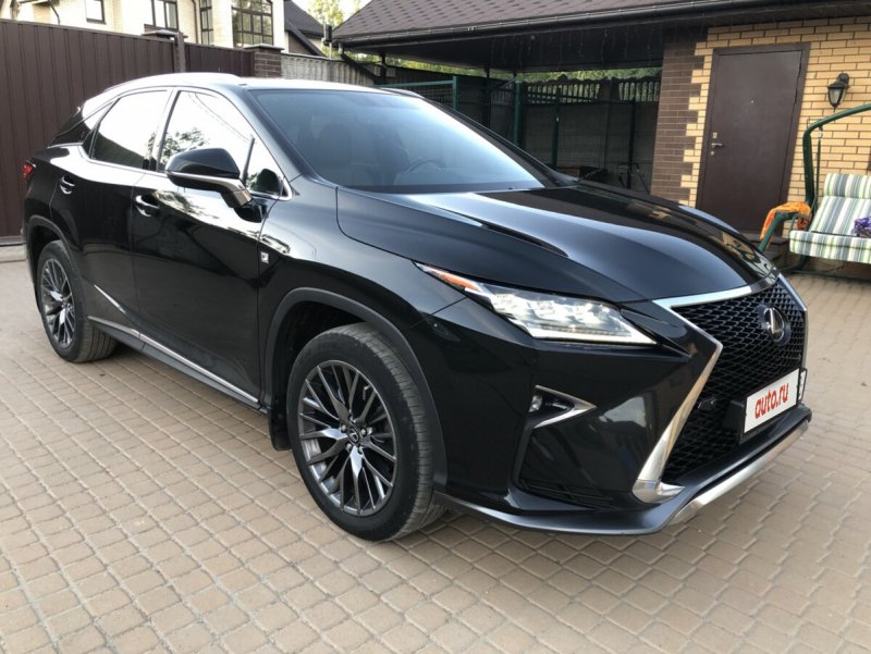 Lexus RX IV 200t черный