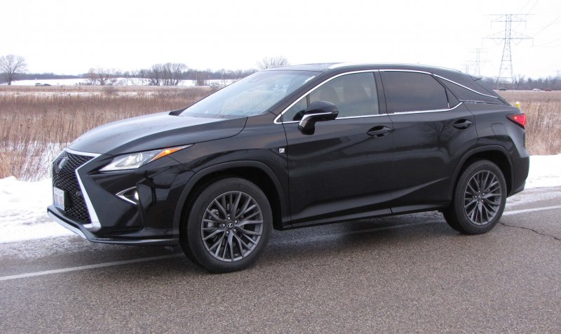 Лексус РХ 350 2012 чёрный