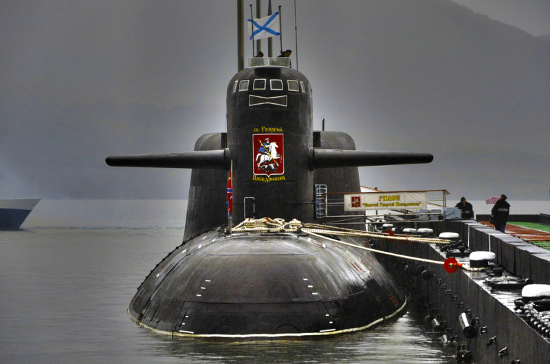 Атомная подводная лодка Рязань