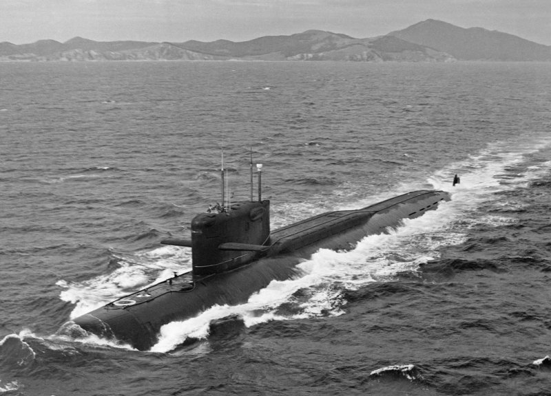 Подводная лодка 667бдр кальмар