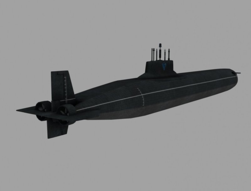 Submarine 3d model
