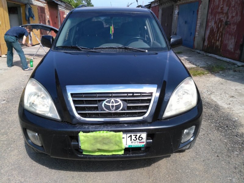 Chery Tiggo (t11) черная решетка