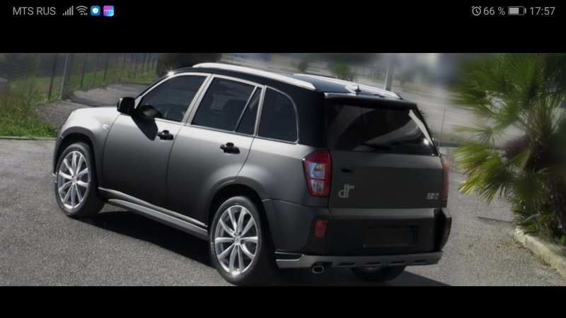 Chery Tiggo 8 зад