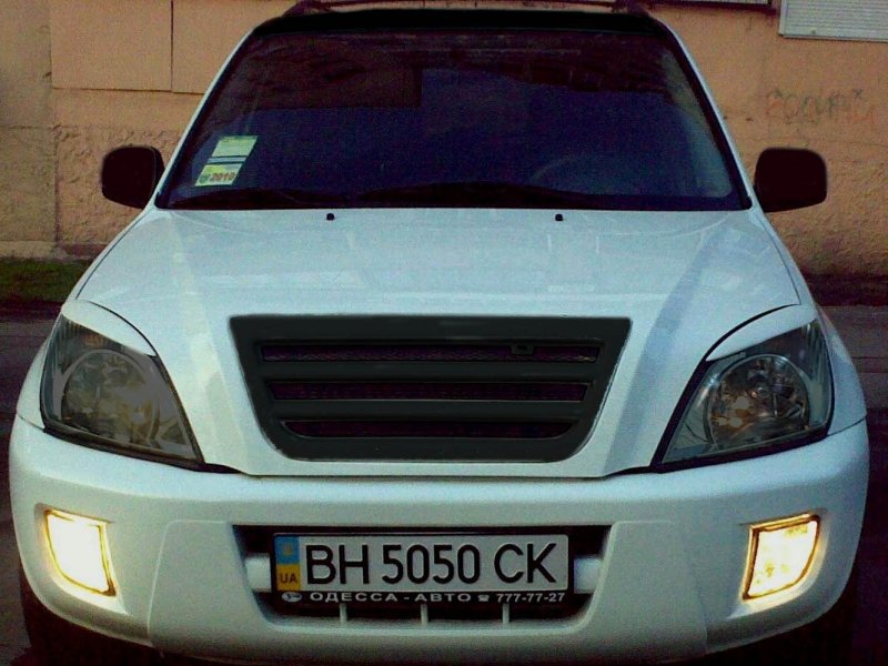 Решётки на чери Тигго 2008г