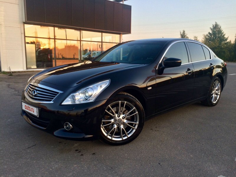 Infiniti ex25 чёрный 2011
