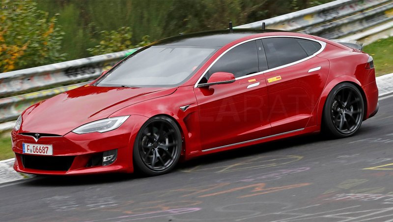 Tesla model s Plaid 2021 экстерьер