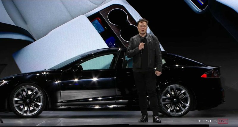 Тесла model s Plaid 2021