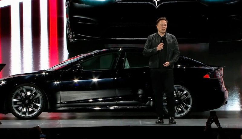 Tesla model s Plaid