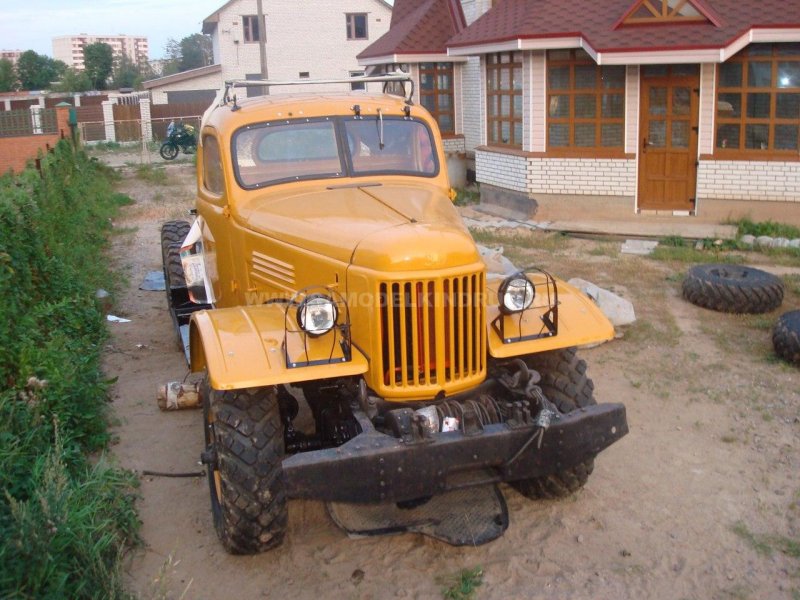 ЗИЛ 157 заправщик Spin Tires