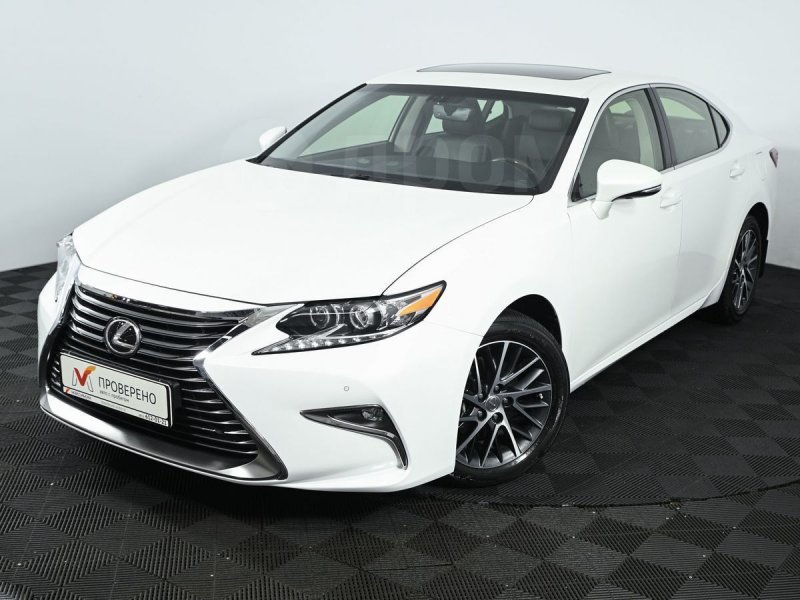 Lexus es 250 2017 белый