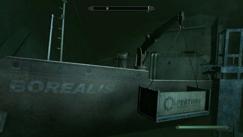 Корабль Борей half-Life 2