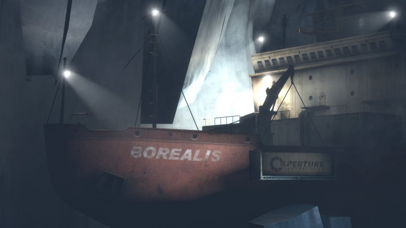 Корабль Борей half-Life 2