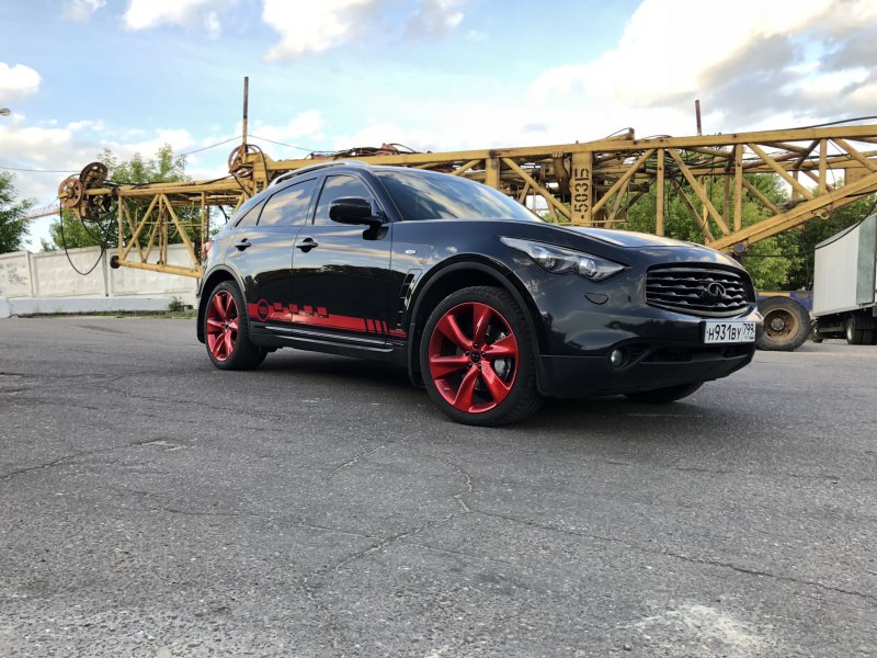 Антихром Infiniti fx50