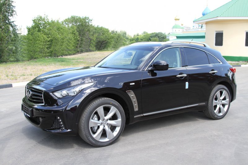 Антихром Infiniti fx35