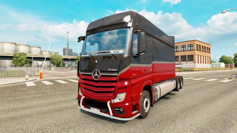 Mercedes Actros Euro 4