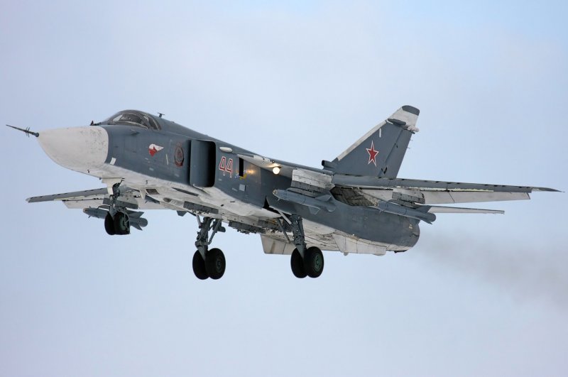 Фронтовой бомбардировщик Су-24м