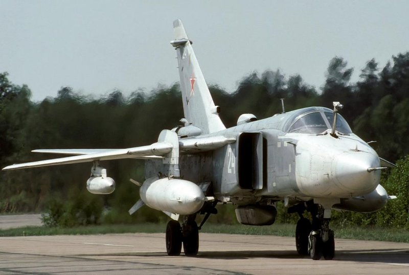Бомбардировочное вооружение Су-24