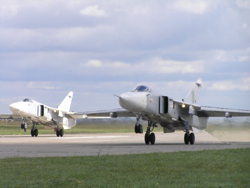 Су-24м взлёт
