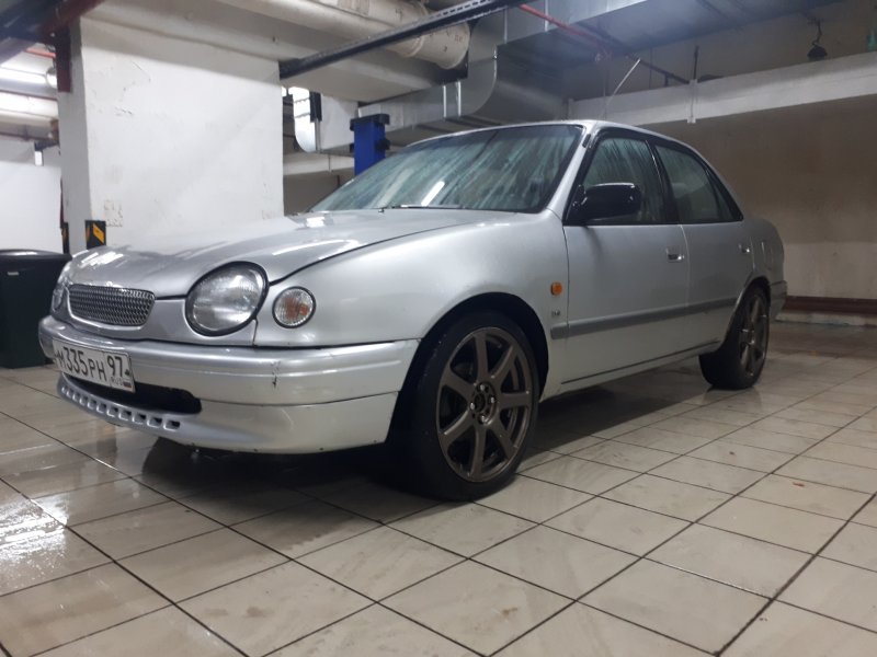 Тойота Королла ае111 1998 купе лупатый