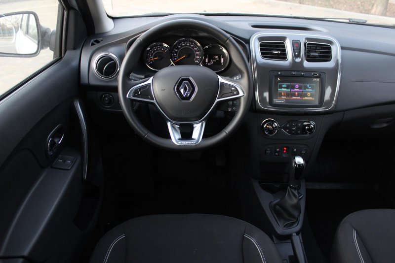 Renault Logan Stepway 2021 салон