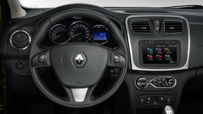 Renault Sandero Stepway 2017 салон