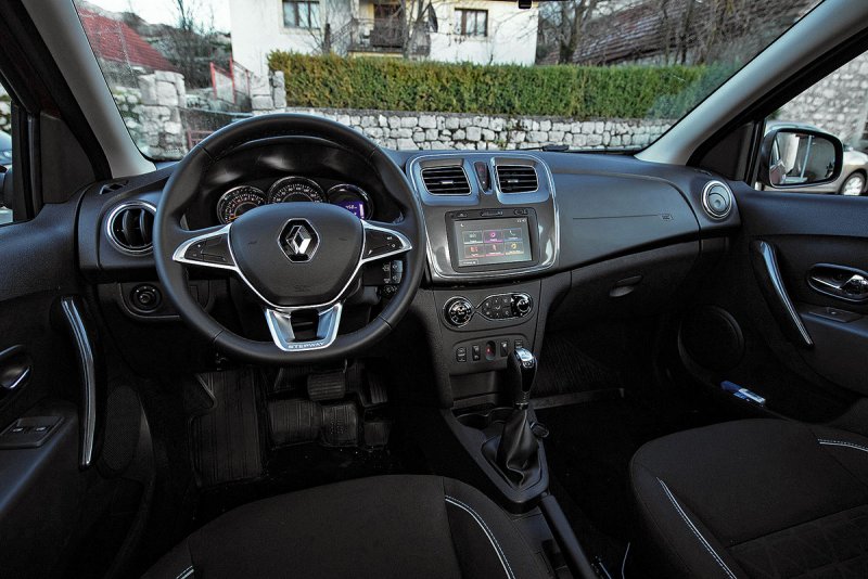 Renault Logan Stepway 2020 салон