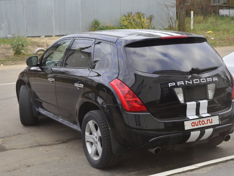 Nissan Murano z50 черный