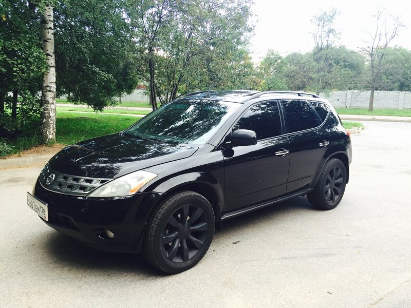Nissan Murano z50 черный