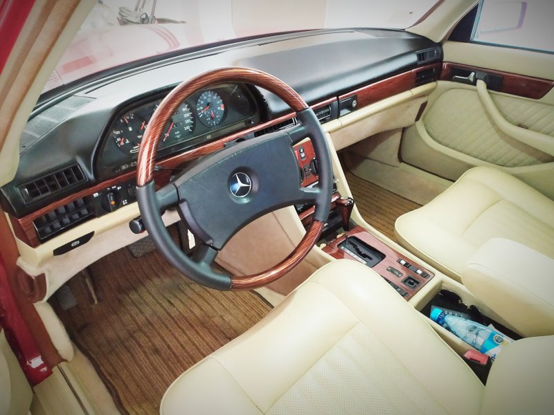 Mercedes-Benz w126 салон
