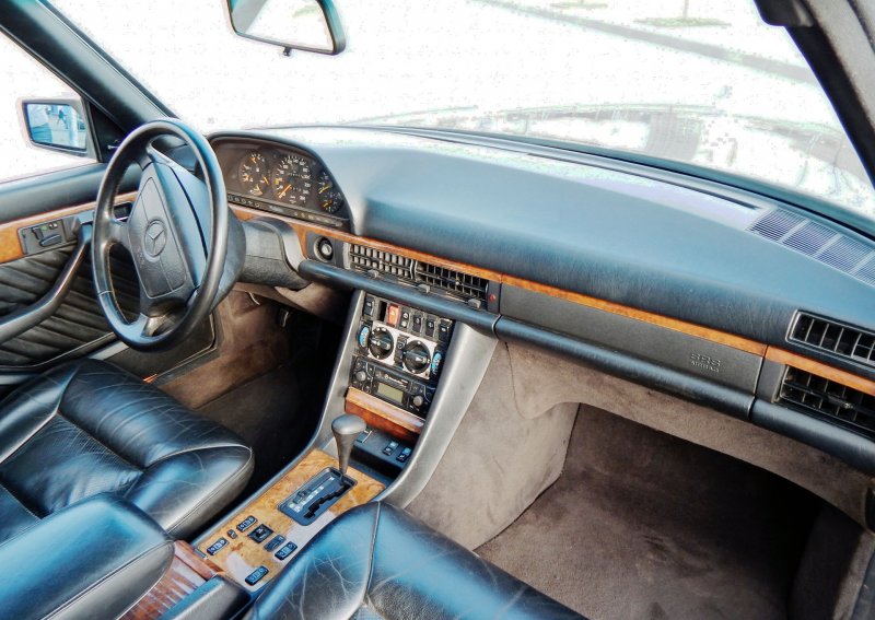 Mercedes-Benz w126 салон
