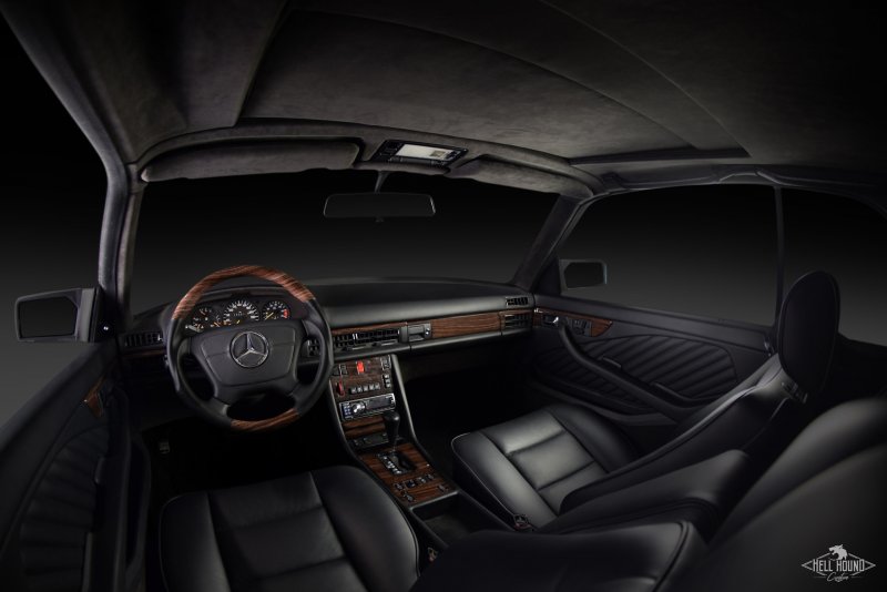 Mercedes Benz 560 sec салон