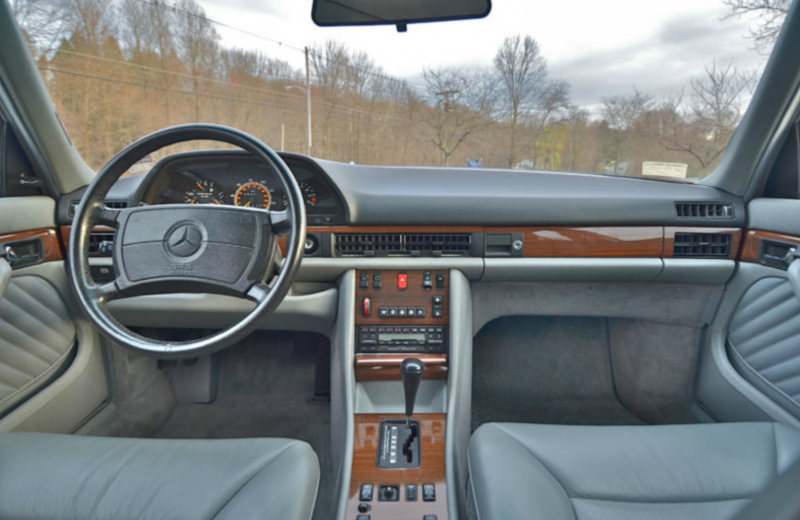 Мерседес 560 sel салон