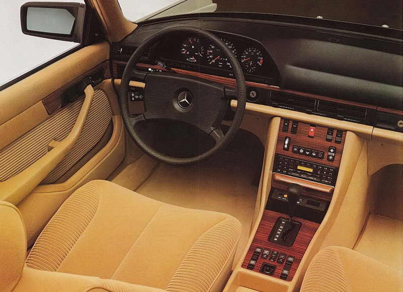 Mercedes-Benz w126 салон