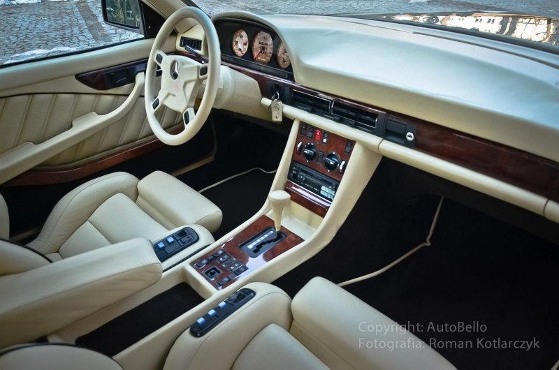 Mercedes-Benz w126 салон