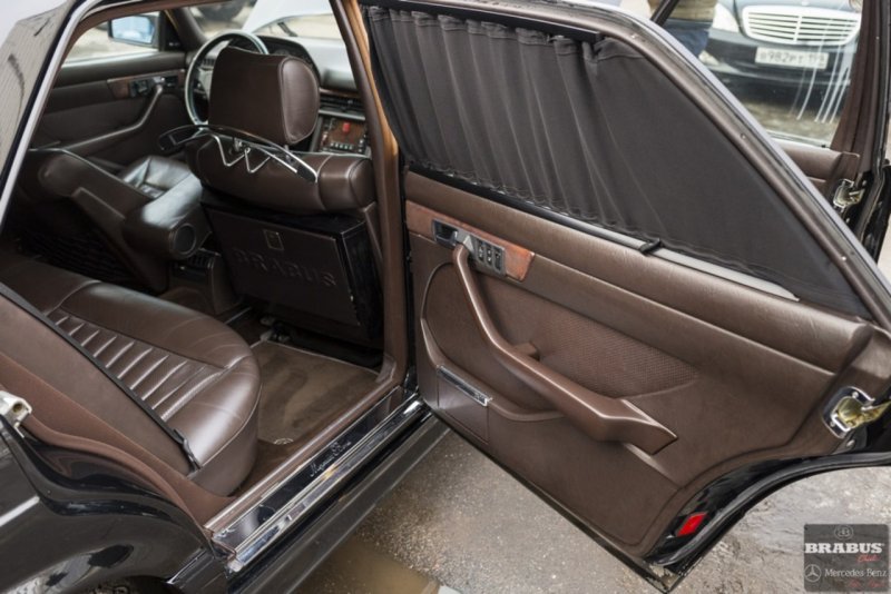 Mercedes Benz w126 Coupe салон