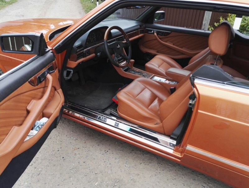 Mercedes 560 sec салон