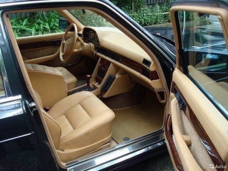 Mercedes Benz w126 купе салон